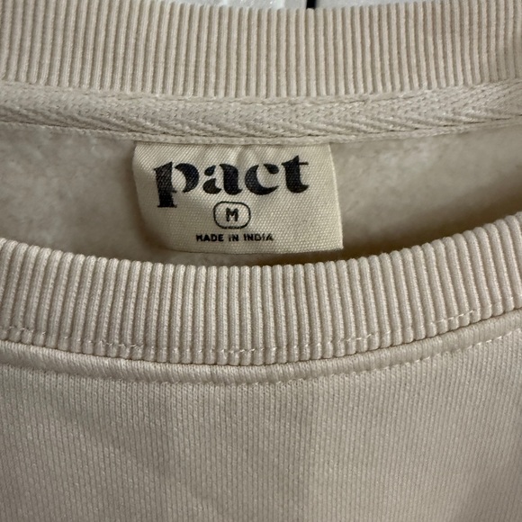Pact Cream Recycling Sweatshirt Medium Preowned - Picture 2 of 5